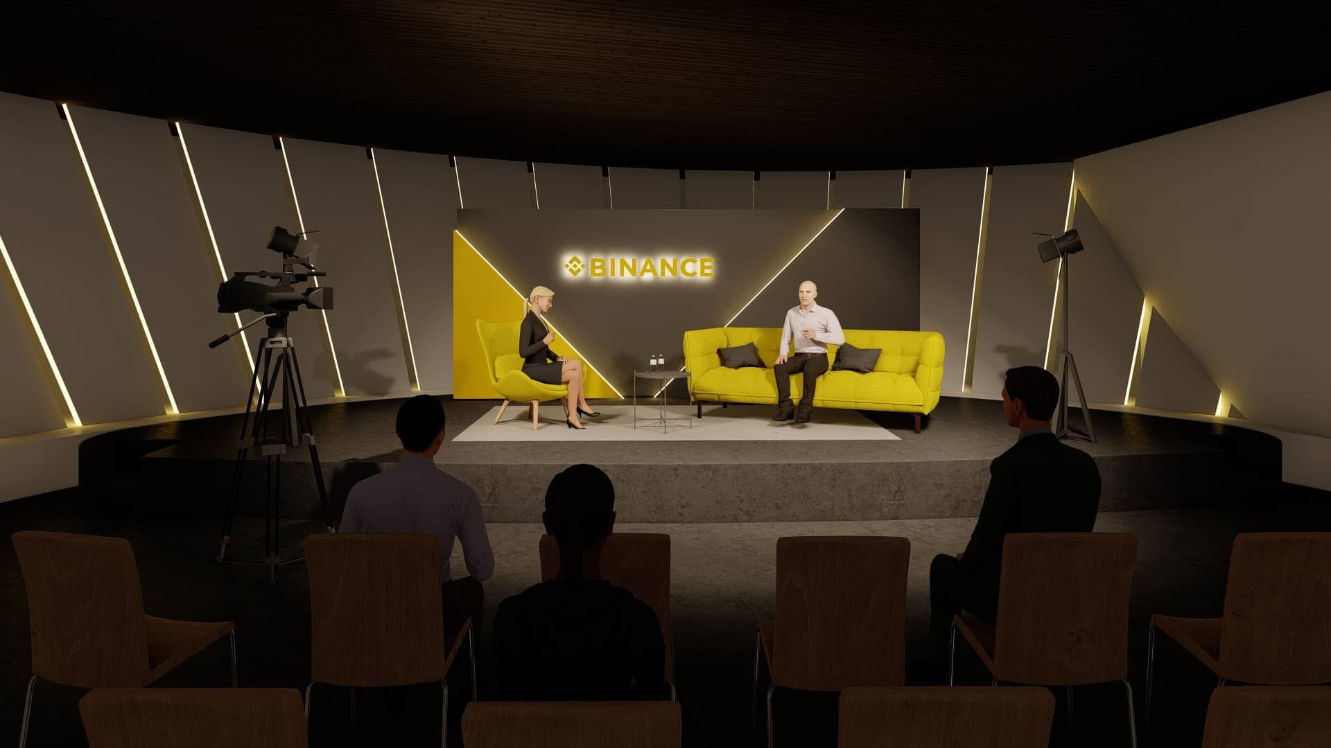 Render Evento corporativo