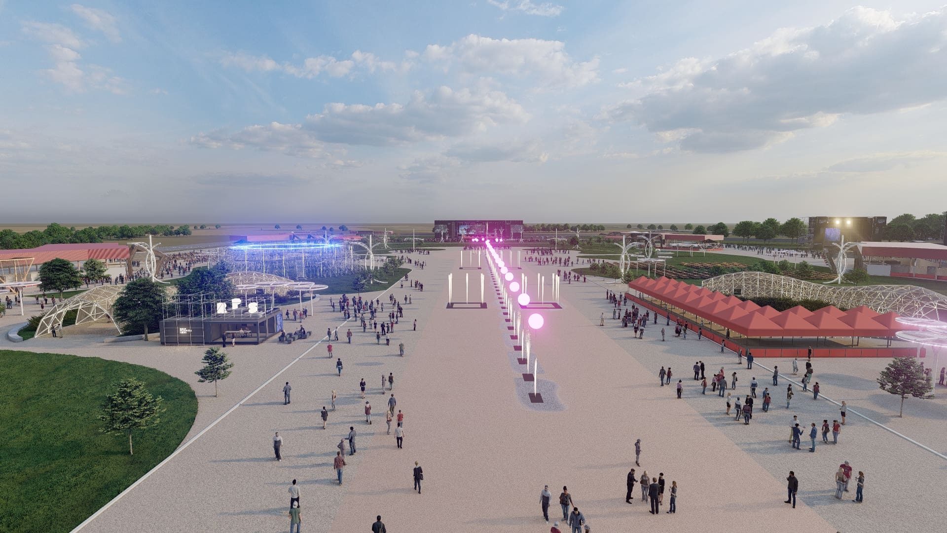 Render evento Primavera Sound MAD 23