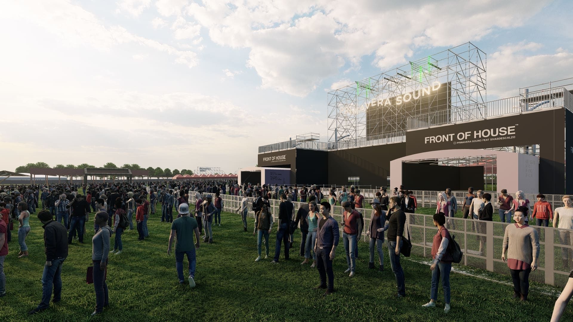 Render evento Primavera Sound MAD 23