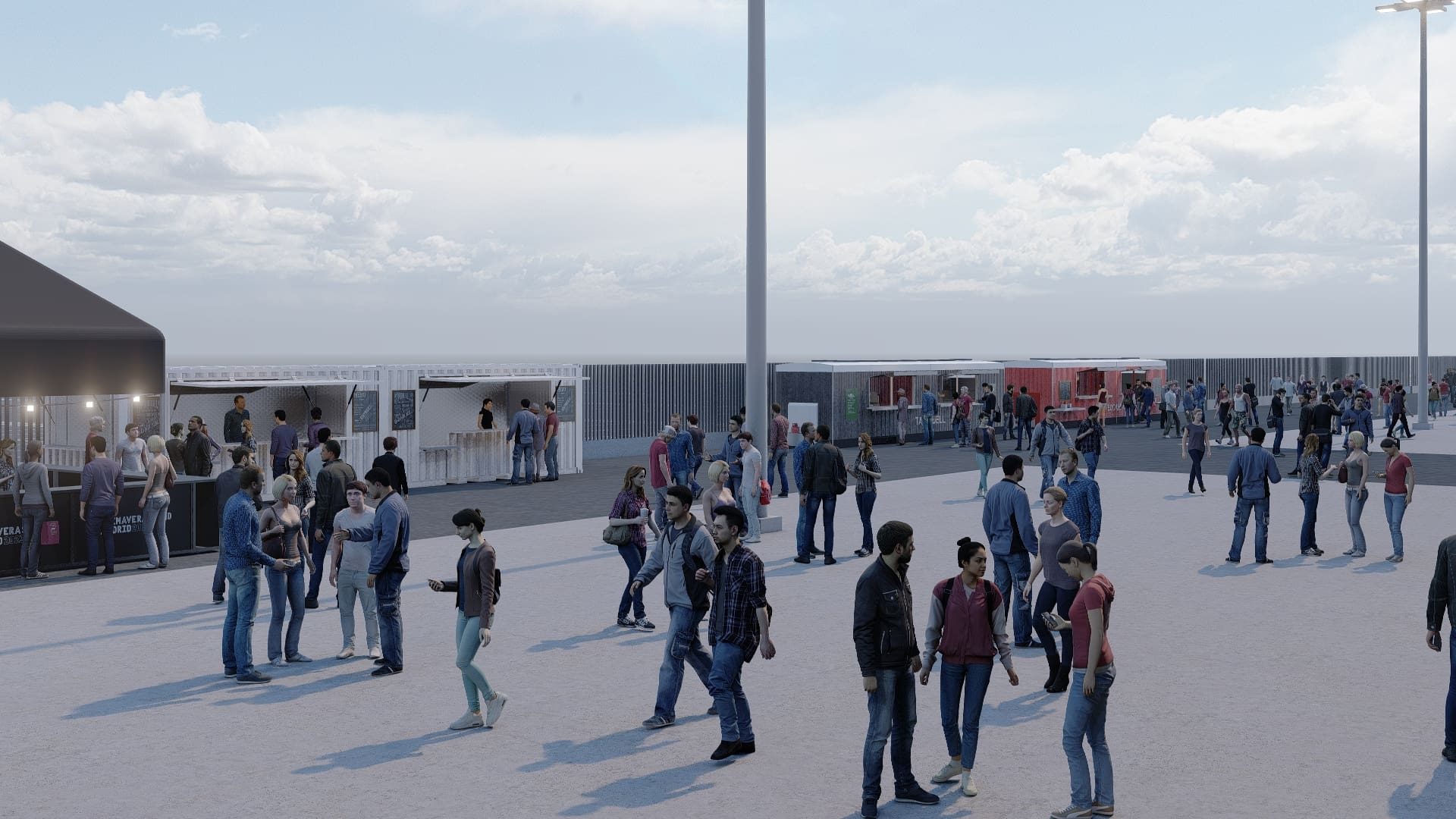 Render evento Primavera Sound MAD 23