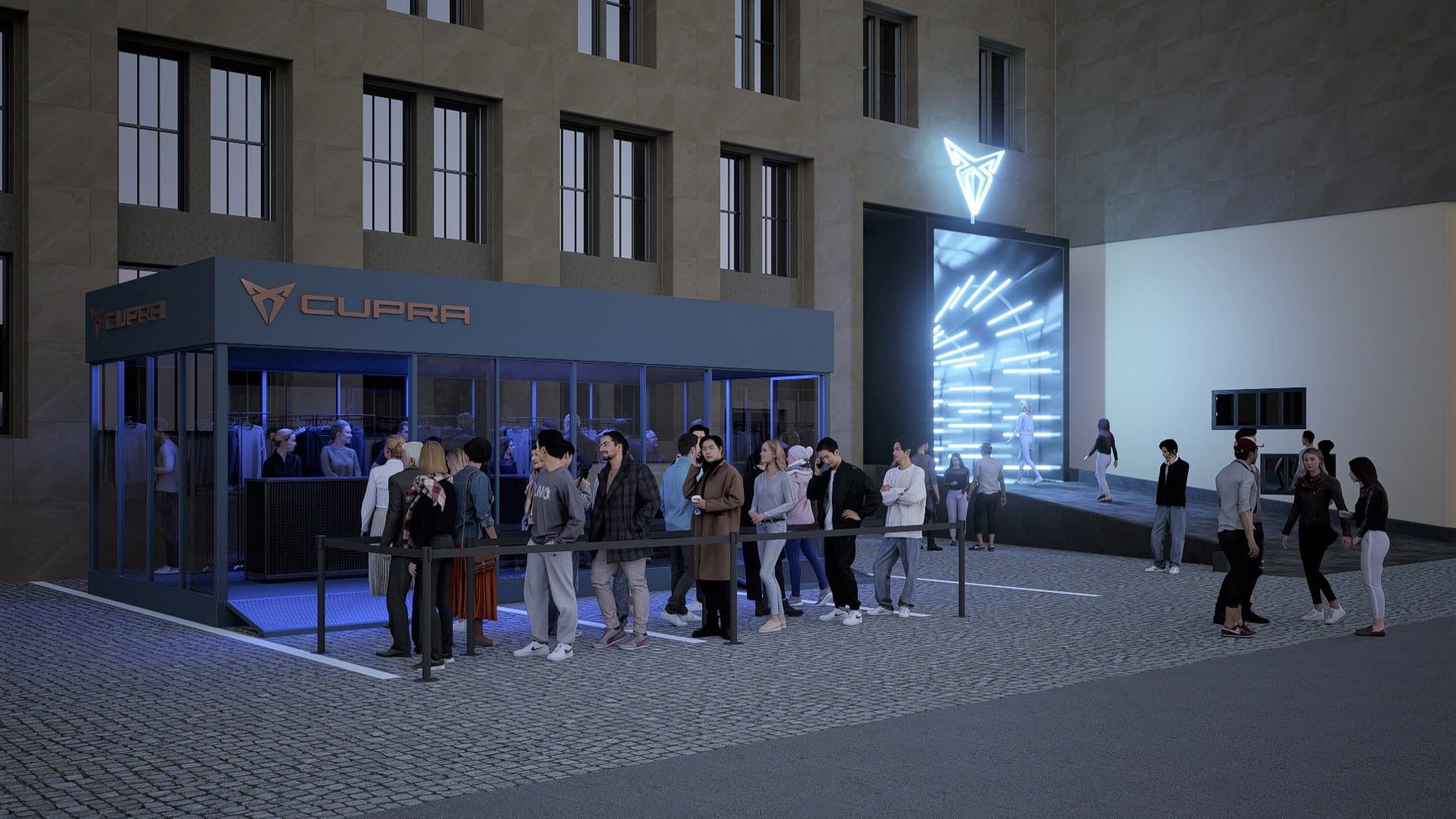 Render Evento Cupra Berlin